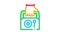 food container delivery Icon Animation