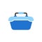 Food container like ice cooler icon