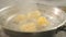 Food cook italian pasta fettuccine nest boil water