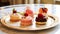 Food, dessert and hospitality, sweet desserts in restaurant a la carte menu, English countryside exquisite cuisine, culinary art