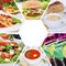 Food and drink collection collage eating drinks meal meals restaurant menu