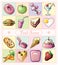 Food and drinks icons