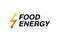 Food Energy Fork Spoon Symbol Logo Design