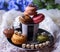 food fashion letters macarons cute ribbon teacup