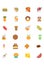 Food Flat Vector Icons 5