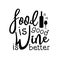 Food is good wine is better.-funny saying text, with bottle and glass silhouette