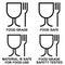 Food grade icon set, food safe signs, food grade symbols, vector illustrations.