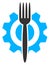 Food Hitech Vector Icon Illustration