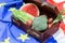 Food import concept for brexit laws and legislation on importing food from European Union