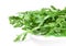 Food ingredient - salad green ruccola (arugulla)