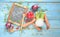 Food ingredients,vegetables chalkboard