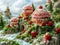 Food-inspired fantasy landscape