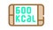 food kcal color icon animation