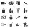 Food and kitchen icons set