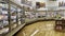 Food Lion Grocery store interior shiny floors meat department