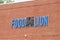 Food Lion supermarket brand name on building exterior