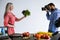 Food photography teamwork studio photographer