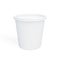 Food plastic container on a white background