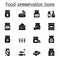 Food preservation icons set vector illustration graphic design