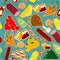 Food seamless texture