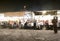 Food stalls in Marrakesh night market