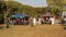 Food stalls at a wine festival