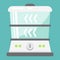 Food Steamer flat icon, kitchen and appliance