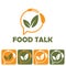 Food talk illustration