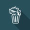 Food trash icon
