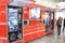 Food truck with vending machines