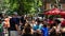 Food trucks at Governors Island in New York