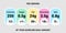 Food value label chart. Vector information beverage guideline