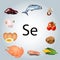 foods rich in selenium. Healthy eating