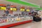 Foodstuffs at supermarket, sale deals