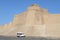 At the foot of the ancient fortress of Kunya-Ark. Khiva, Uzbekistan