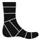 Foot bandage icon simple vector. Accident patient