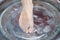 Foot care, Soak your feet in cold water