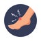 Foot Injury Icon