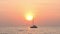 Footage 4k B-roll Yacht in sunset Beautiful beaches in phuket, thailand