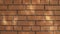 Footage of brick wall tree shadow