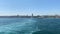 Footage of a ferryboat passing on Bosphorus strait in Istanbul.