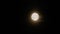 Footage for Halloween. The full moon rises through the night sky with clouds. TimeLapse. High quality video.
