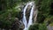 Footage of Lolaia Waterfall, in Retezat National Park