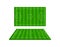 Football 3d stadium. Soccer field. Green football arena with perspective view. Isometric court for sport game. Green grass on