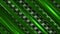 Football background. Balls and green pattern. Diagonal curtain lines with highlights.