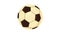 Football ball icon animation