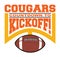 Football Countdown to Kickoff - Cougars