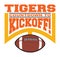 Football Countdown to Kickoff - Tigers