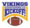 Football Countdown to Kickoff - Vikings