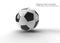 Football Illustration Soccer Ball Pen Tool Created Clipping Path Included in JPEG Easy to Composite